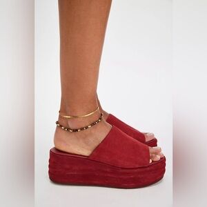 SOLD Free People Harbor Flatform Sandals